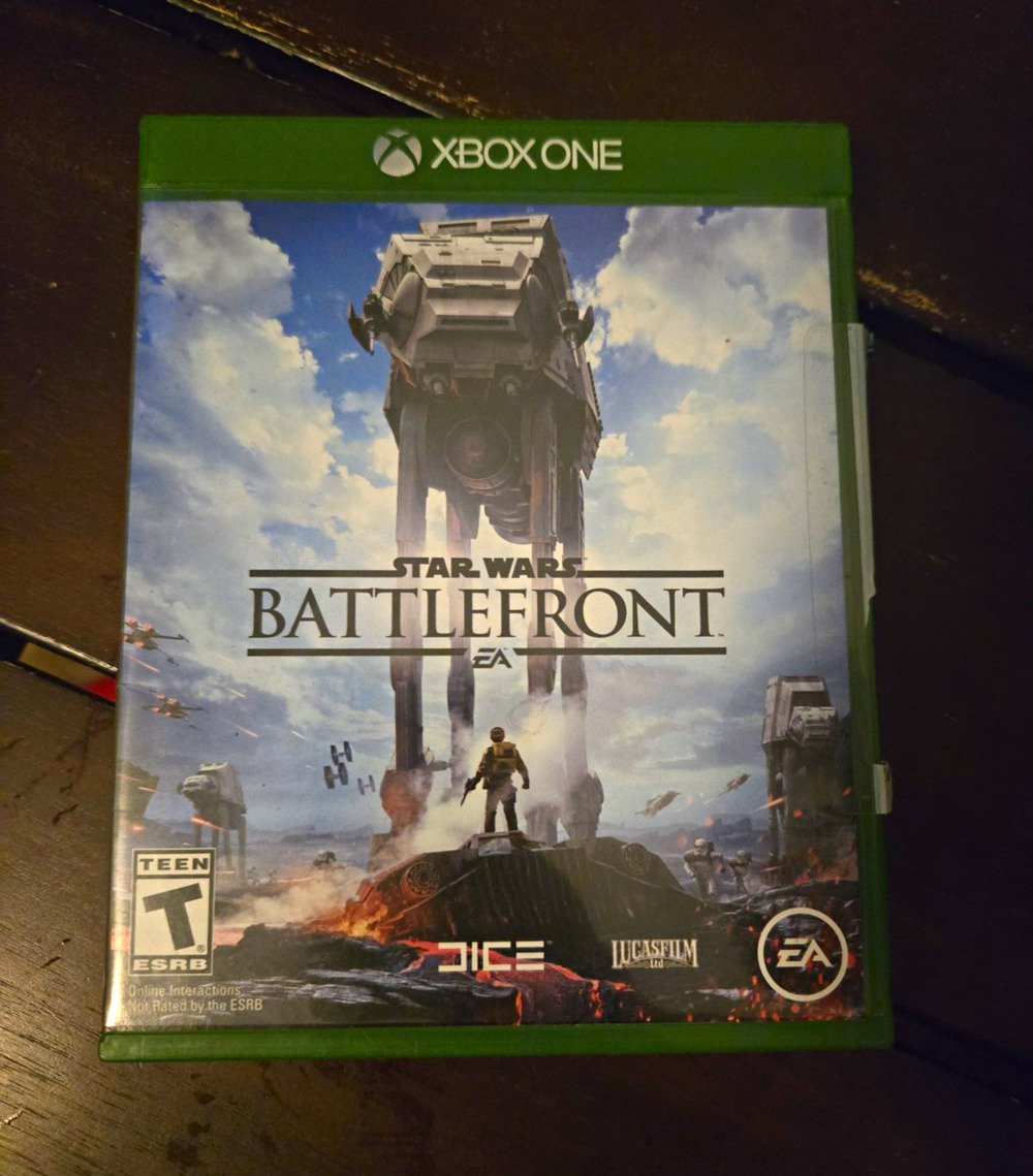 Star Wars Battlefront Xbox One 2015 Complete w/ Case Disc & Inserts